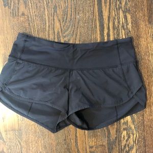 Black Speed Shorts